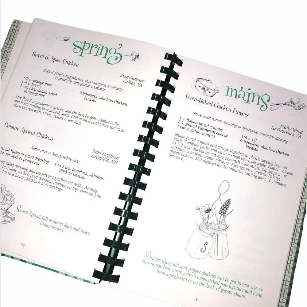 Gooseberry Patch 5 ingredients or less hardback cookbook